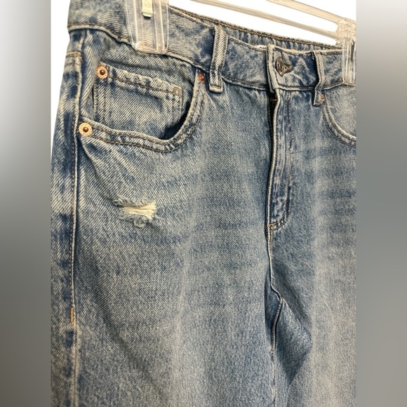 Garage Classic Straight Blue Denim Jeans - Picture 4 of 7